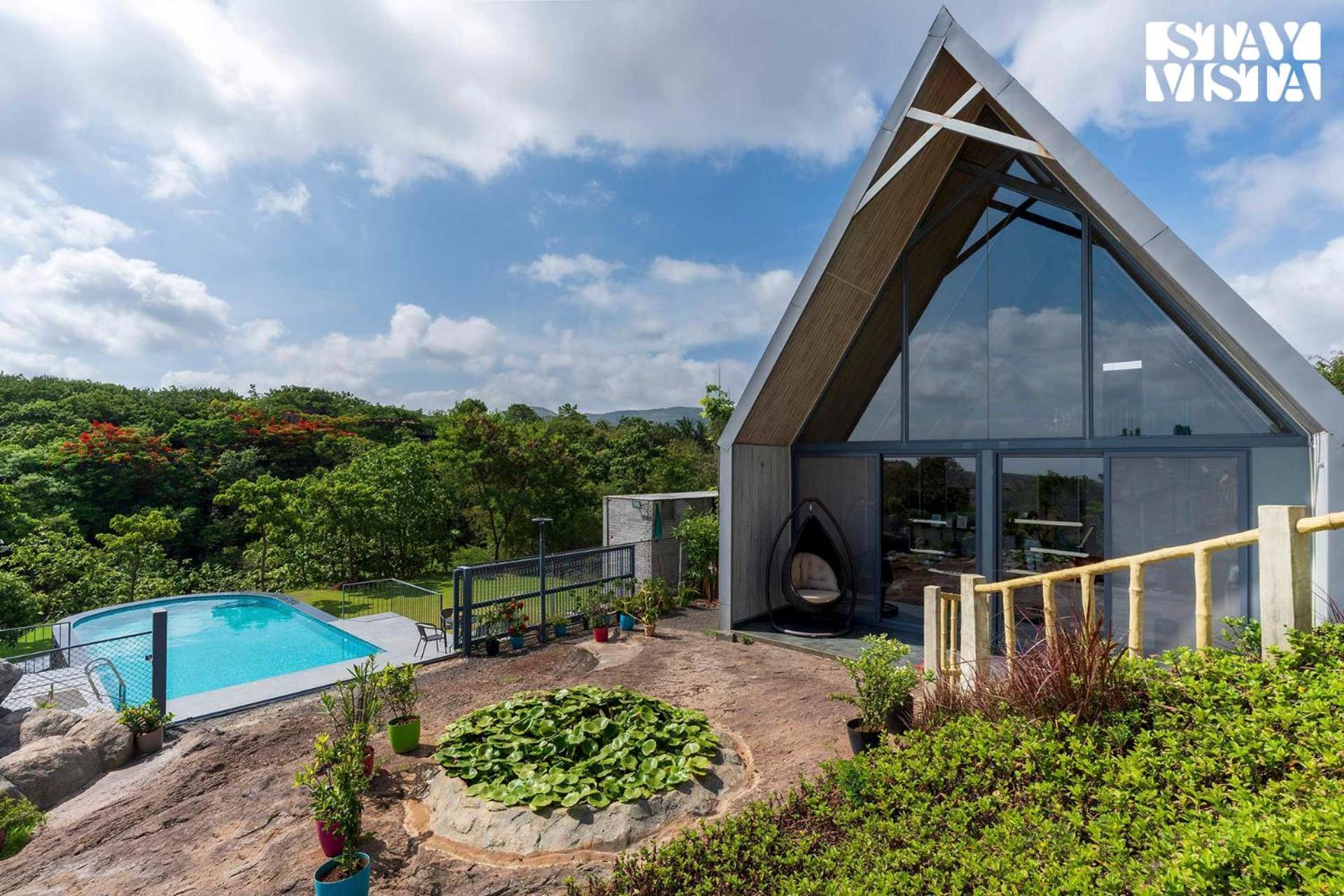 Stayvista'S Celeste Villa - Hill-View Retreat With Infinity Pool Nashik Esterno foto